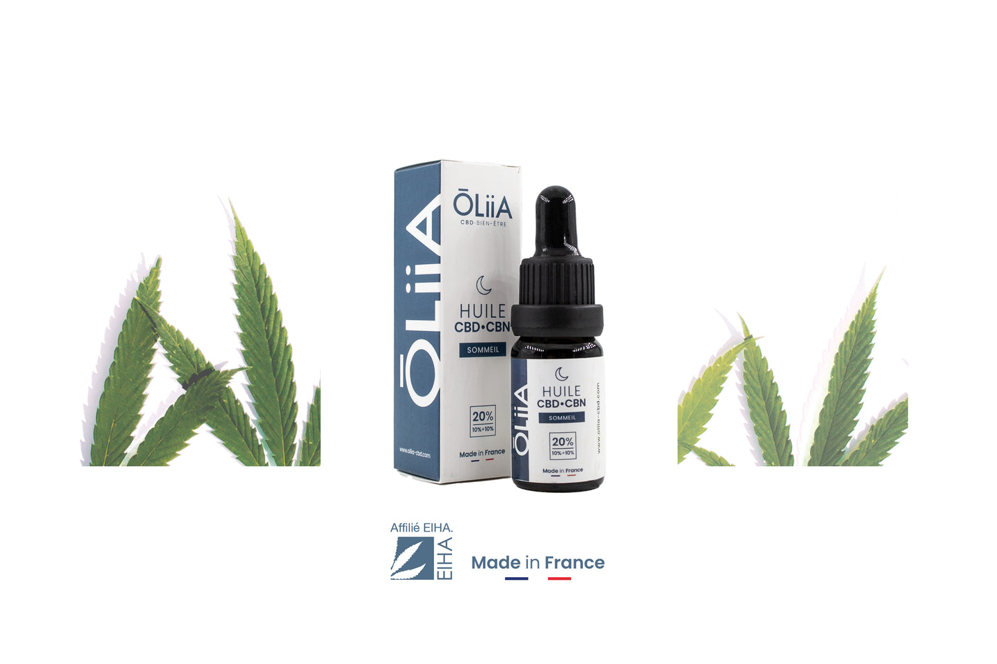 Huile CBD/CBN Sommeil - OLiiA